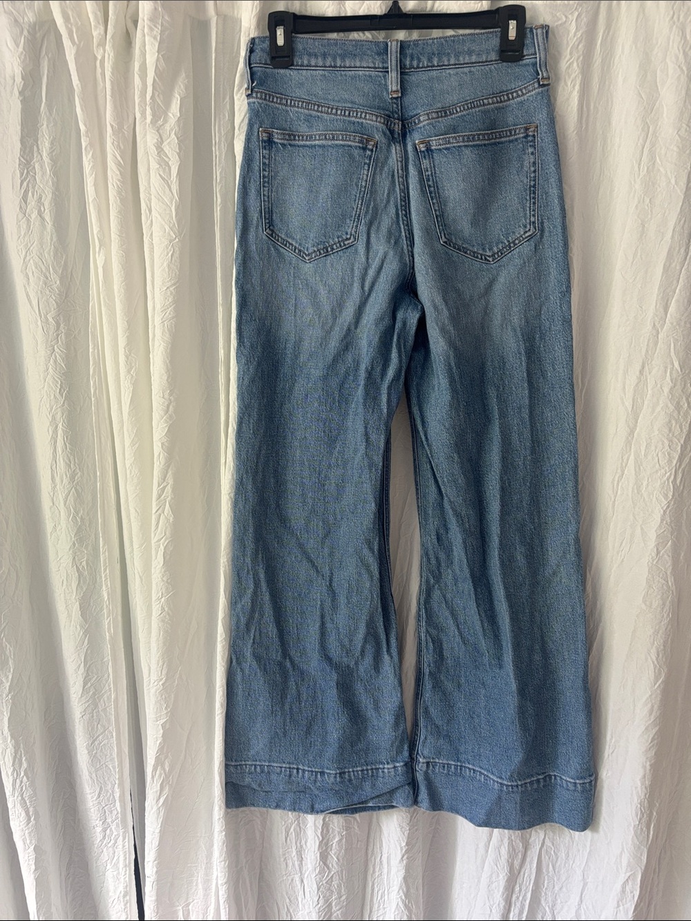 J. Crew Light Blue Wide-Leg Jeans - Picture 4 of 8